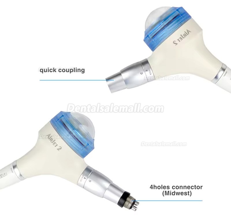 VolDent AirJet-2 Dental Air Polisher Handpiece with KAVO Coupling (Supragingival + Periodontal )